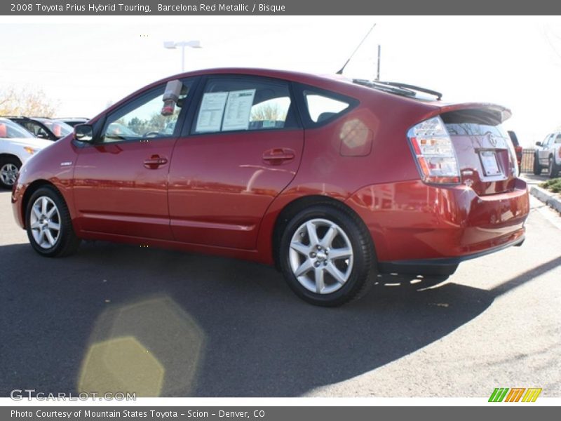 Barcelona Red Metallic / Bisque 2008 Toyota Prius Hybrid Touring