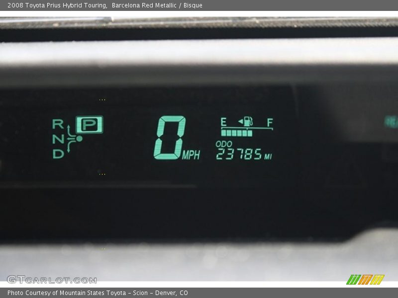 Barcelona Red Metallic / Bisque 2008 Toyota Prius Hybrid Touring
