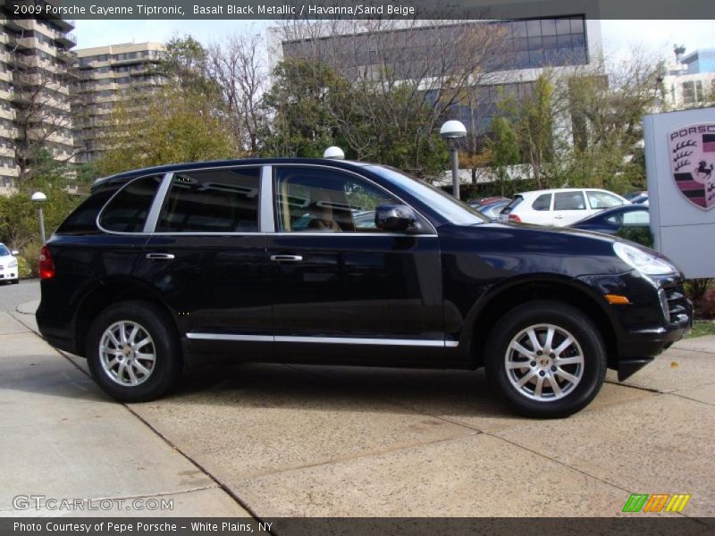 Basalt Black Metallic / Havanna/Sand Beige 2009 Porsche Cayenne Tiptronic