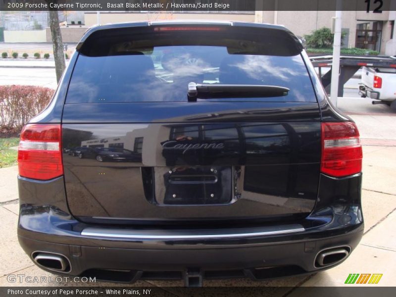 Basalt Black Metallic / Havanna/Sand Beige 2009 Porsche Cayenne Tiptronic