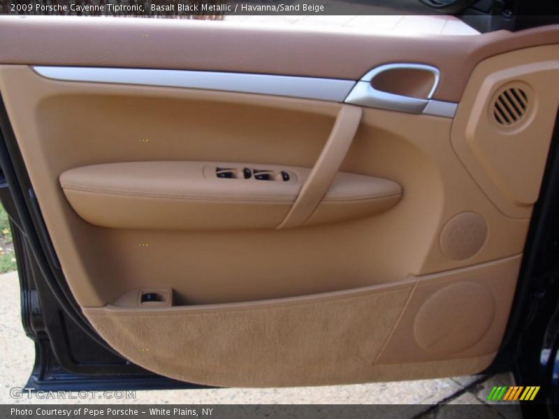 Basalt Black Metallic / Havanna/Sand Beige 2009 Porsche Cayenne Tiptronic