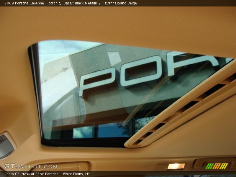 Basalt Black Metallic / Havanna/Sand Beige 2009 Porsche Cayenne Tiptronic