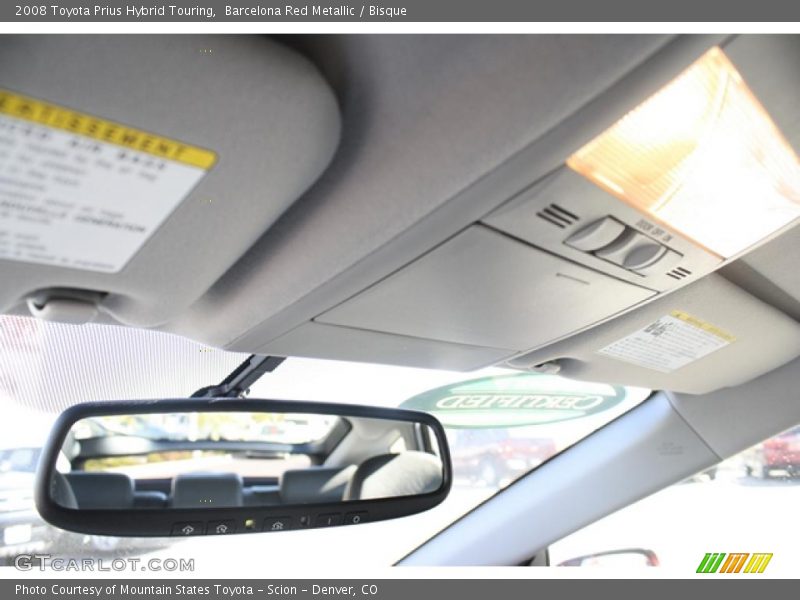 Barcelona Red Metallic / Bisque 2008 Toyota Prius Hybrid Touring
