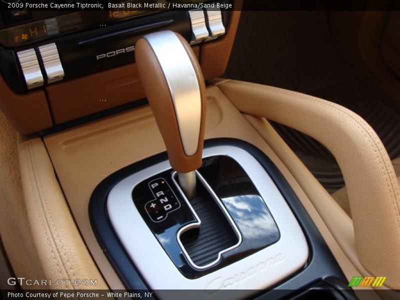 Basalt Black Metallic / Havanna/Sand Beige 2009 Porsche Cayenne Tiptronic