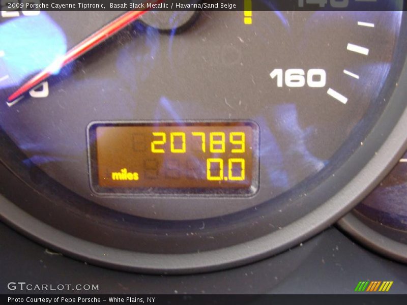 Basalt Black Metallic / Havanna/Sand Beige 2009 Porsche Cayenne Tiptronic
