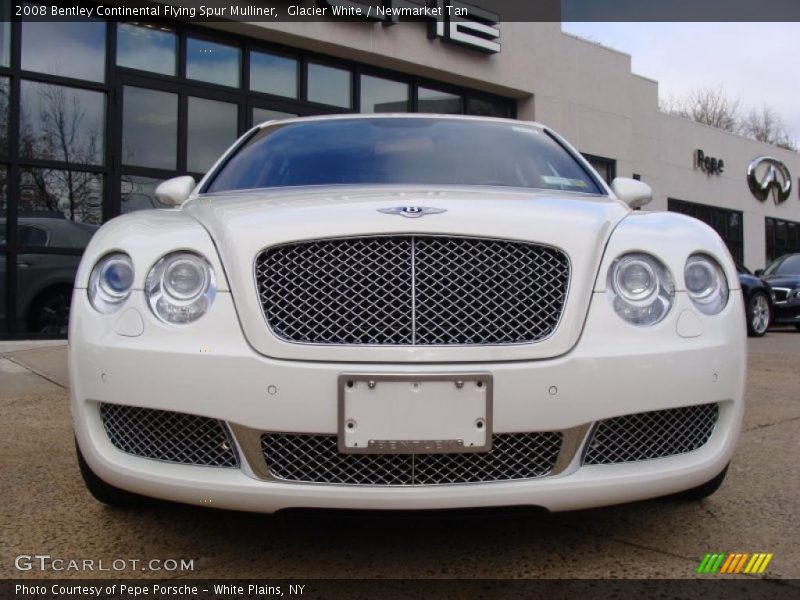 Glacier White / Newmarket Tan 2008 Bentley Continental Flying Spur Mulliner