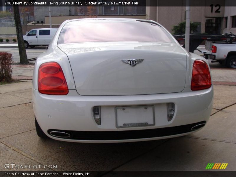 Glacier White / Newmarket Tan 2008 Bentley Continental Flying Spur Mulliner