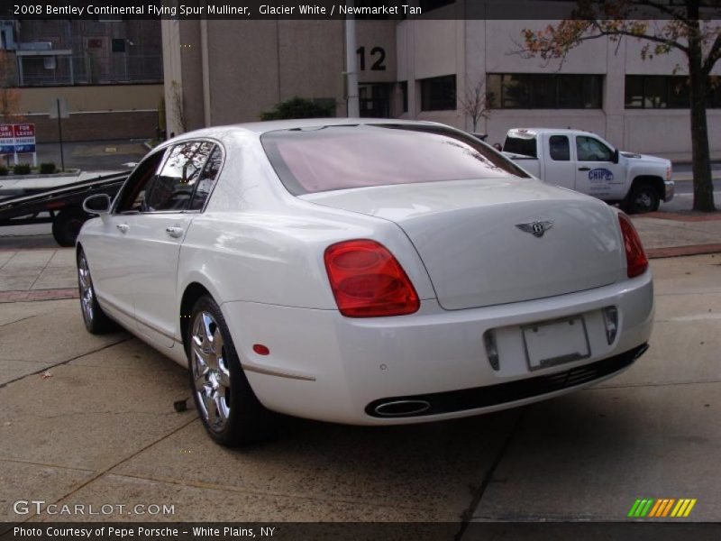 Glacier White / Newmarket Tan 2008 Bentley Continental Flying Spur Mulliner