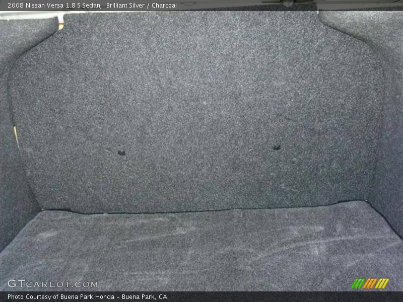 Brilliant Silver / Charcoal 2008 Nissan Versa 1.8 S Sedan