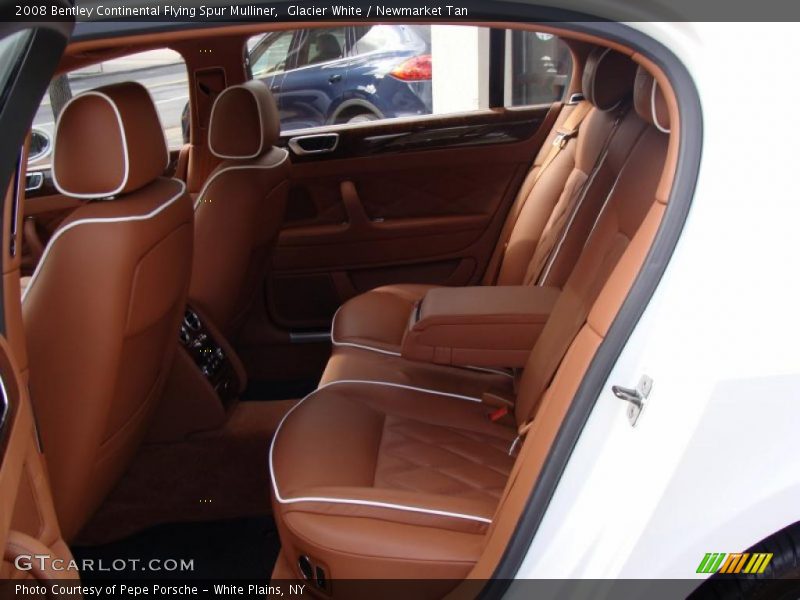 Glacier White / Newmarket Tan 2008 Bentley Continental Flying Spur Mulliner