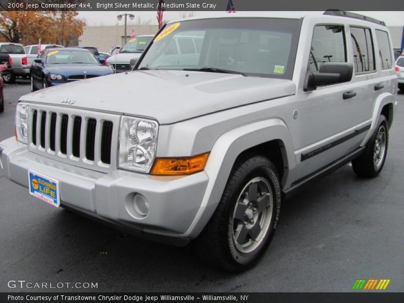 Bright Silver Metallic / Medium Slate Gray 2006 Jeep Commander 4x4