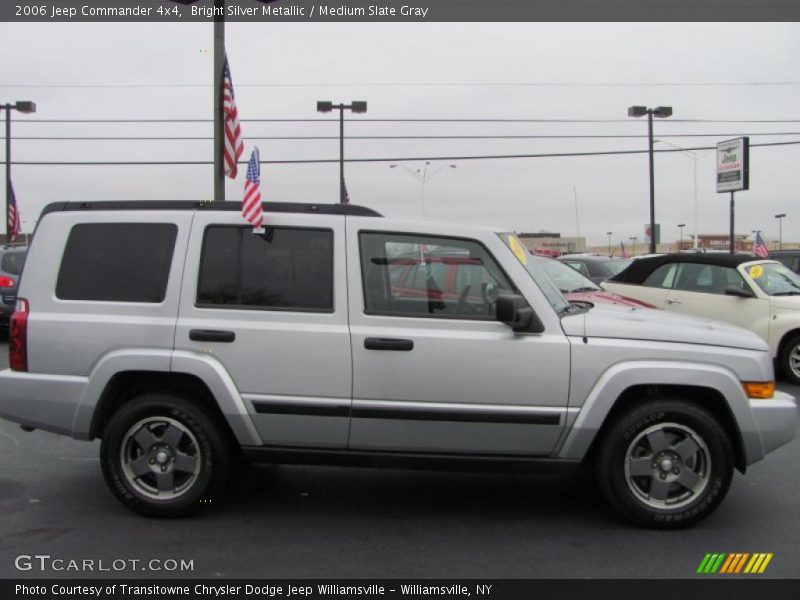 Bright Silver Metallic / Medium Slate Gray 2006 Jeep Commander 4x4