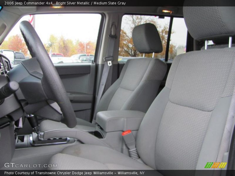 Bright Silver Metallic / Medium Slate Gray 2006 Jeep Commander 4x4