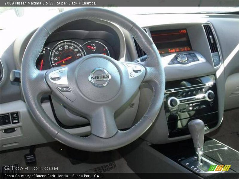 Super Black / Charcoal 2009 Nissan Maxima 3.5 SV