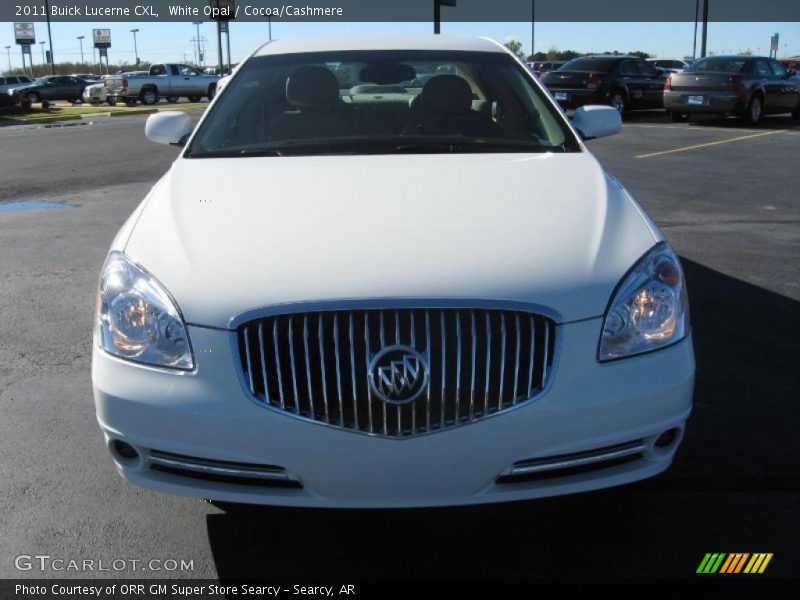 White Opal / Cocoa/Cashmere 2011 Buick Lucerne CXL
