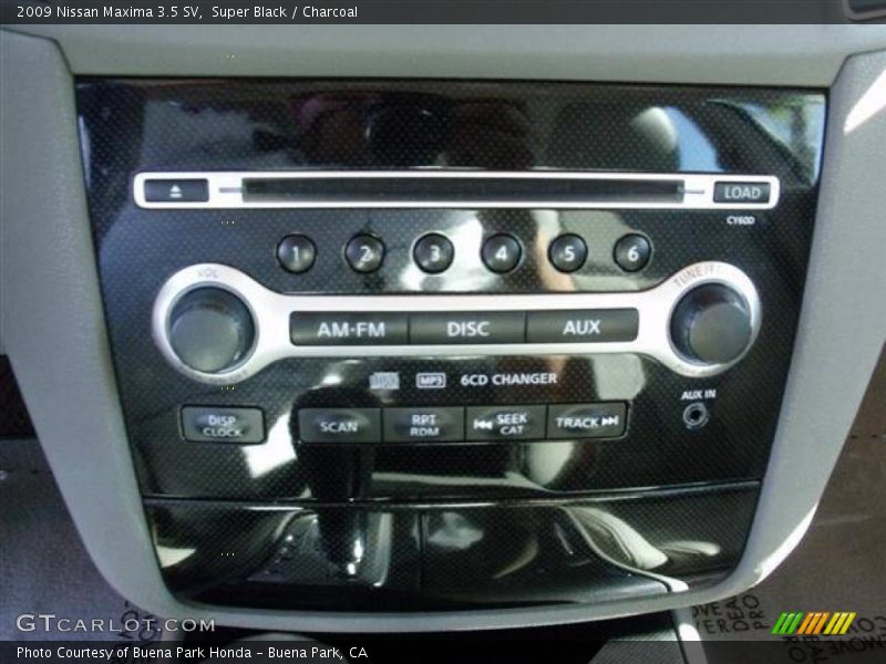 Super Black / Charcoal 2009 Nissan Maxima 3.5 SV