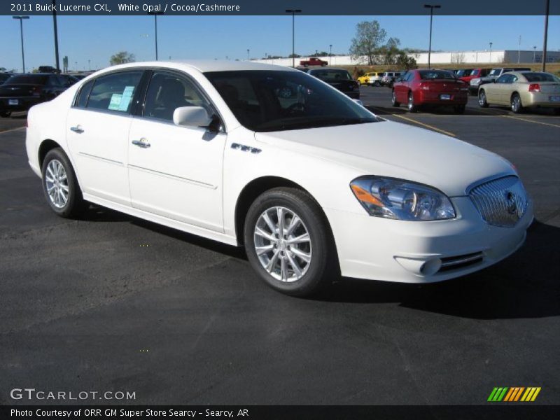 White Opal / Cocoa/Cashmere 2011 Buick Lucerne CXL