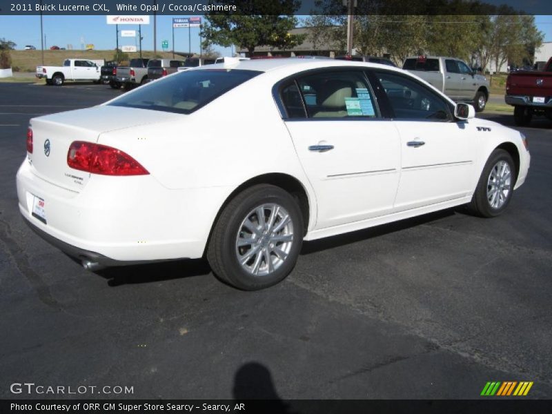 White Opal / Cocoa/Cashmere 2011 Buick Lucerne CXL