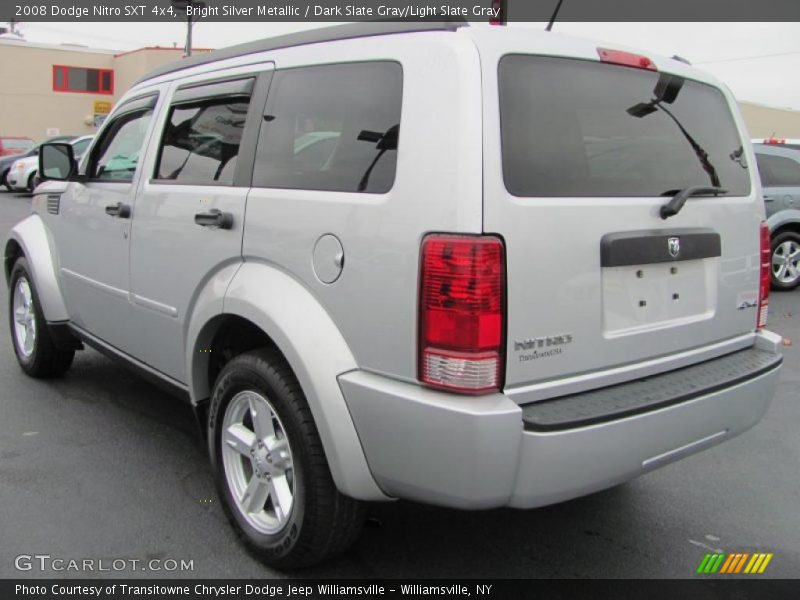 Bright Silver Metallic / Dark Slate Gray/Light Slate Gray 2008 Dodge Nitro SXT 4x4