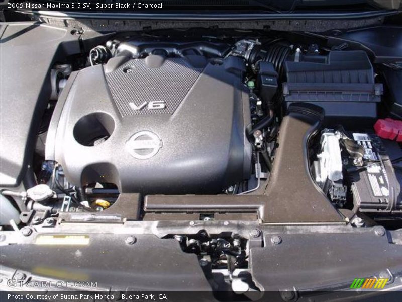 Super Black / Charcoal 2009 Nissan Maxima 3.5 SV