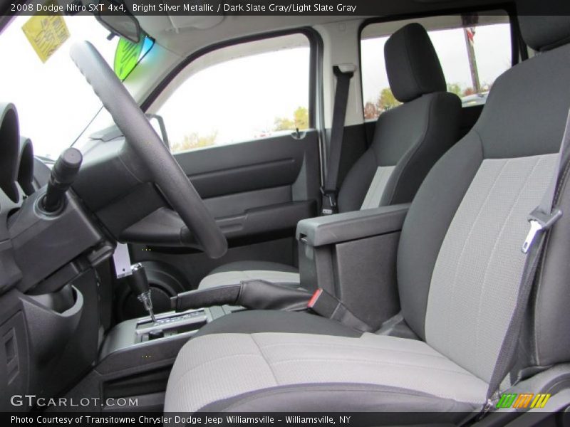 Bright Silver Metallic / Dark Slate Gray/Light Slate Gray 2008 Dodge Nitro SXT 4x4