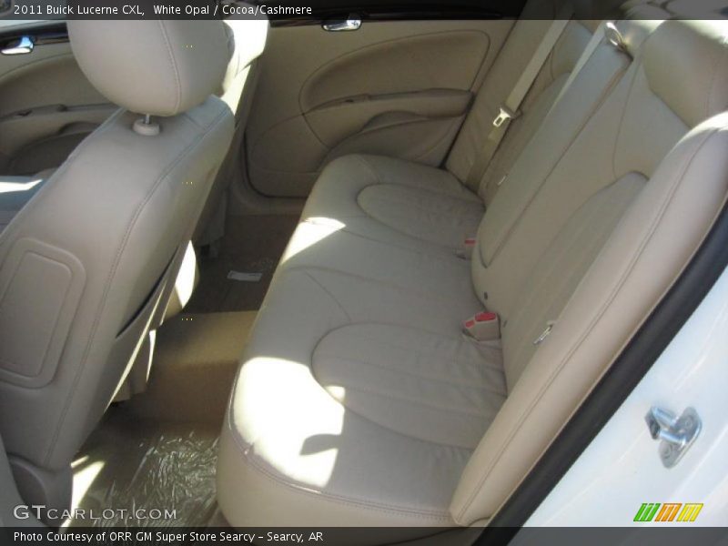 White Opal / Cocoa/Cashmere 2011 Buick Lucerne CXL