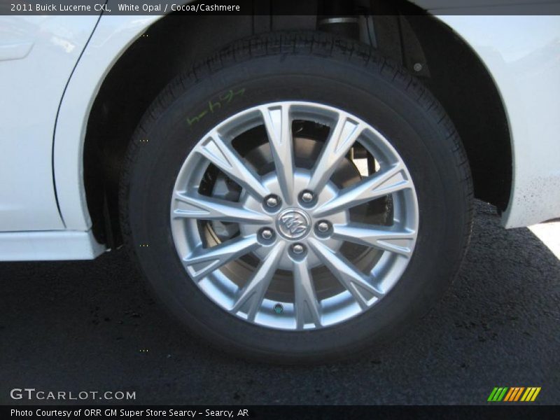 White Opal / Cocoa/Cashmere 2011 Buick Lucerne CXL