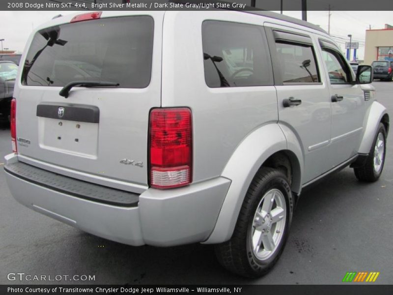 Bright Silver Metallic / Dark Slate Gray/Light Slate Gray 2008 Dodge Nitro SXT 4x4