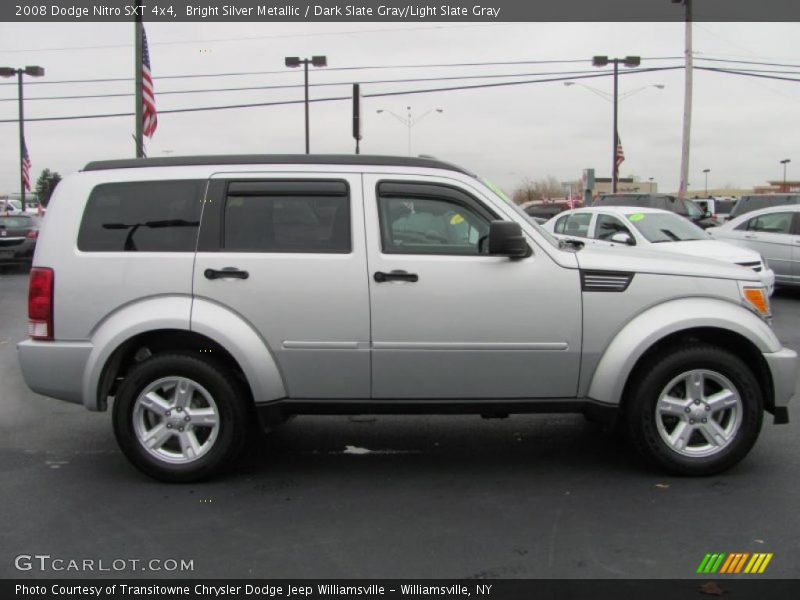 Bright Silver Metallic / Dark Slate Gray/Light Slate Gray 2008 Dodge Nitro SXT 4x4