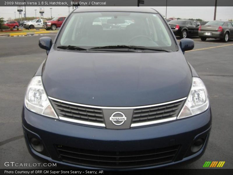 Blue Onyx / Charcoal 2009 Nissan Versa 1.8 SL Hatchback
