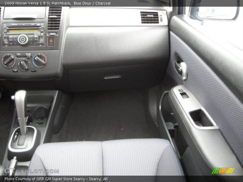 Blue Onyx / Charcoal 2009 Nissan Versa 1.8 SL Hatchback