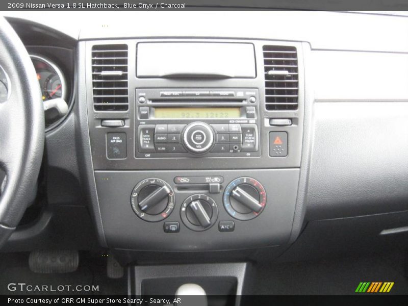 Blue Onyx / Charcoal 2009 Nissan Versa 1.8 SL Hatchback