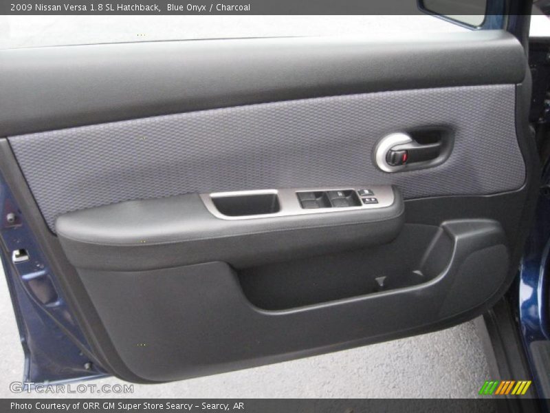 Blue Onyx / Charcoal 2009 Nissan Versa 1.8 SL Hatchback