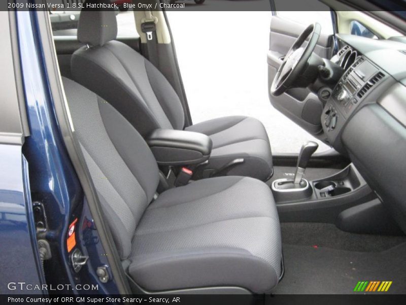 Blue Onyx / Charcoal 2009 Nissan Versa 1.8 SL Hatchback