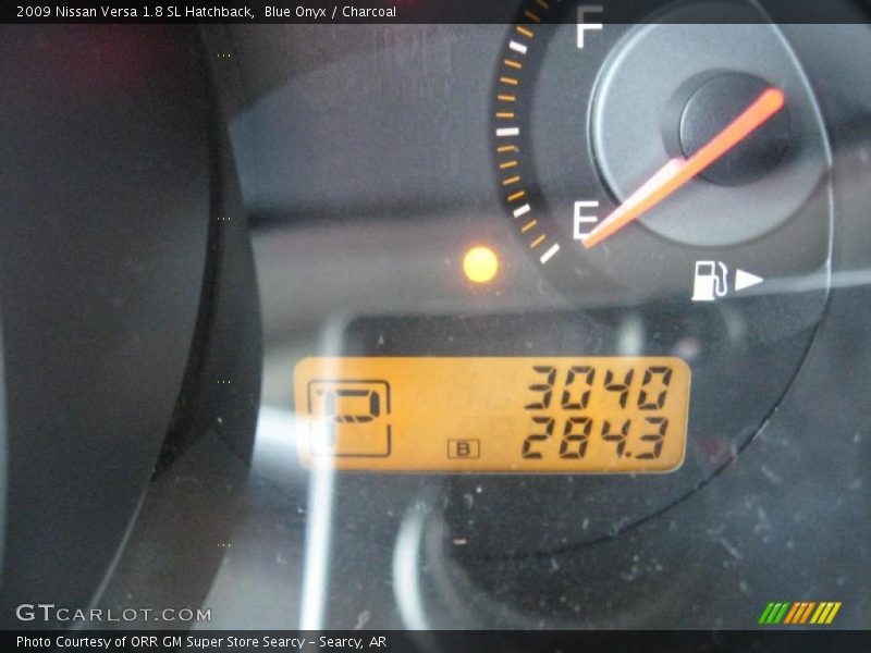 Blue Onyx / Charcoal 2009 Nissan Versa 1.8 SL Hatchback