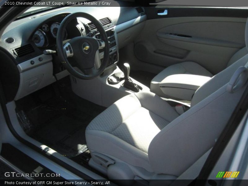 Gray Interior - 2010 Cobalt LT Coupe 