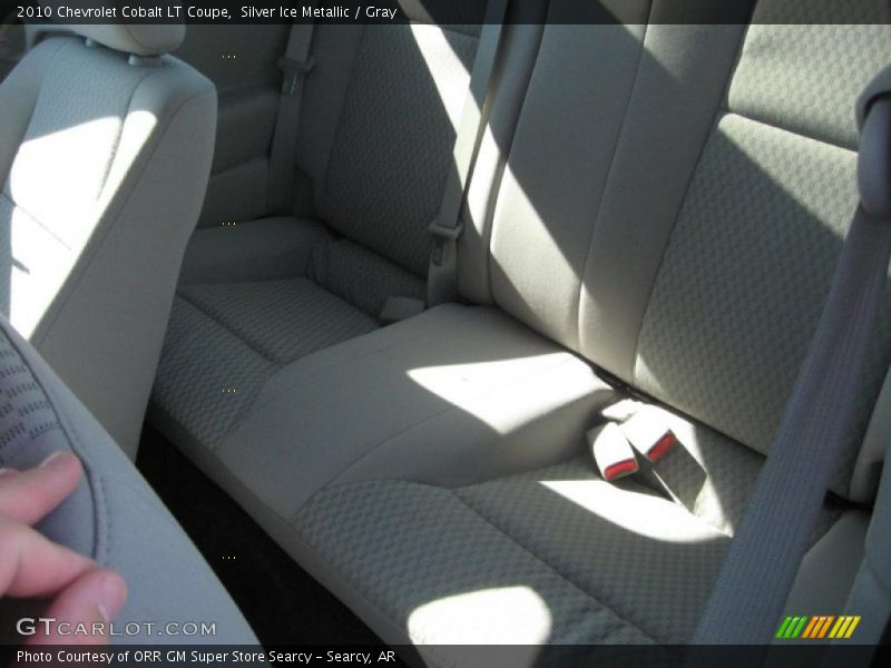  2010 Cobalt LT Coupe Gray Interior