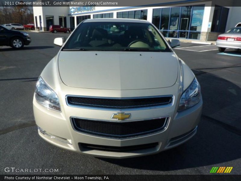 Gold Mist Metallic / Cocoa/Cashmere 2011 Chevrolet Malibu LT
