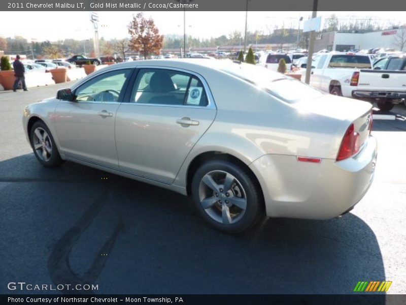 Gold Mist Metallic / Cocoa/Cashmere 2011 Chevrolet Malibu LT