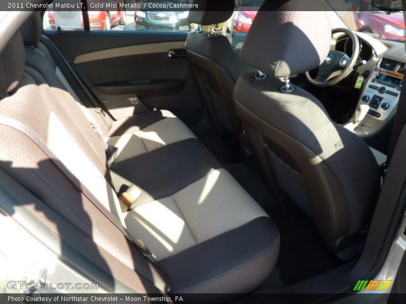 Gold Mist Metallic / Cocoa/Cashmere 2011 Chevrolet Malibu LT