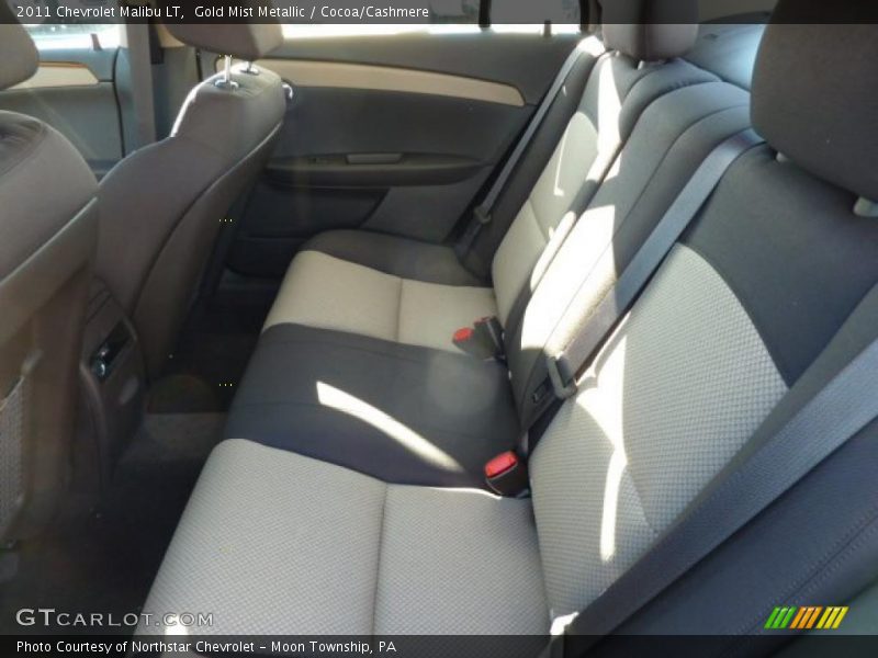Gold Mist Metallic / Cocoa/Cashmere 2011 Chevrolet Malibu LT