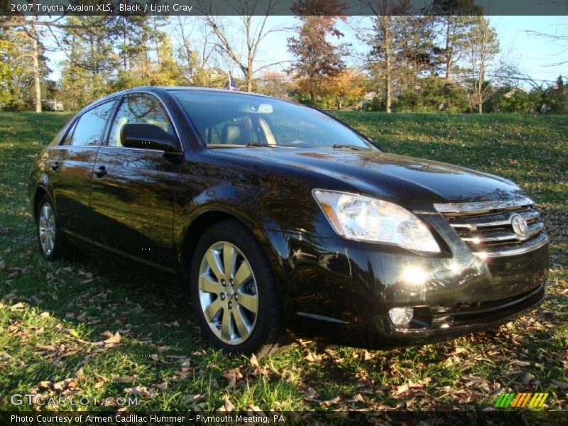 Black / Light Gray 2007 Toyota Avalon XLS