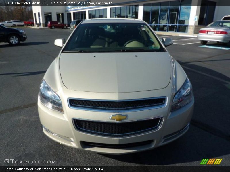 Gold Mist Metallic / Cocoa/Cashmere 2011 Chevrolet Malibu LT