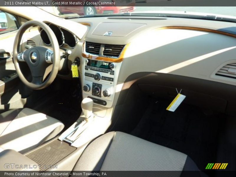 Gold Mist Metallic / Cocoa/Cashmere 2011 Chevrolet Malibu LT