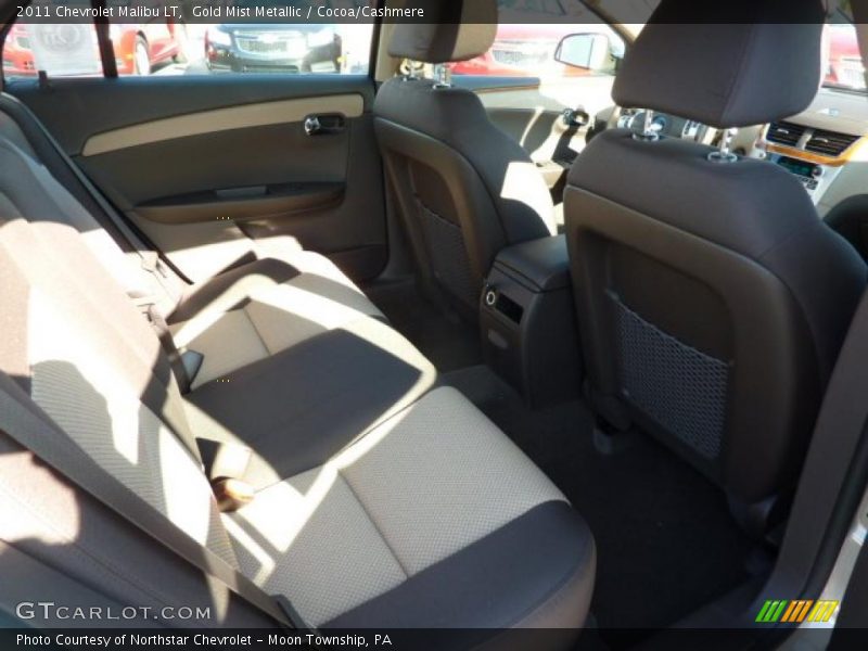 Gold Mist Metallic / Cocoa/Cashmere 2011 Chevrolet Malibu LT