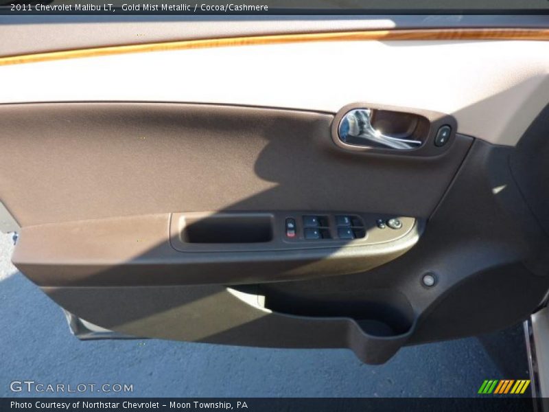Gold Mist Metallic / Cocoa/Cashmere 2011 Chevrolet Malibu LT