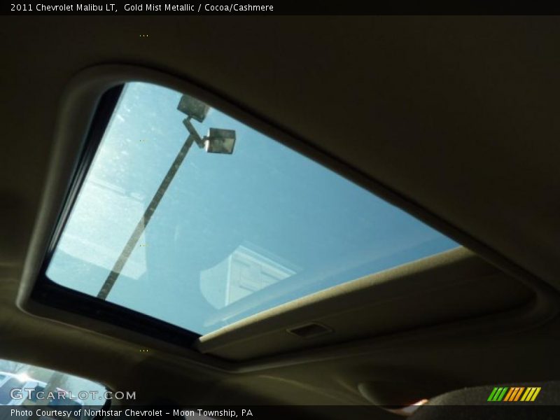 Gold Mist Metallic / Cocoa/Cashmere 2011 Chevrolet Malibu LT