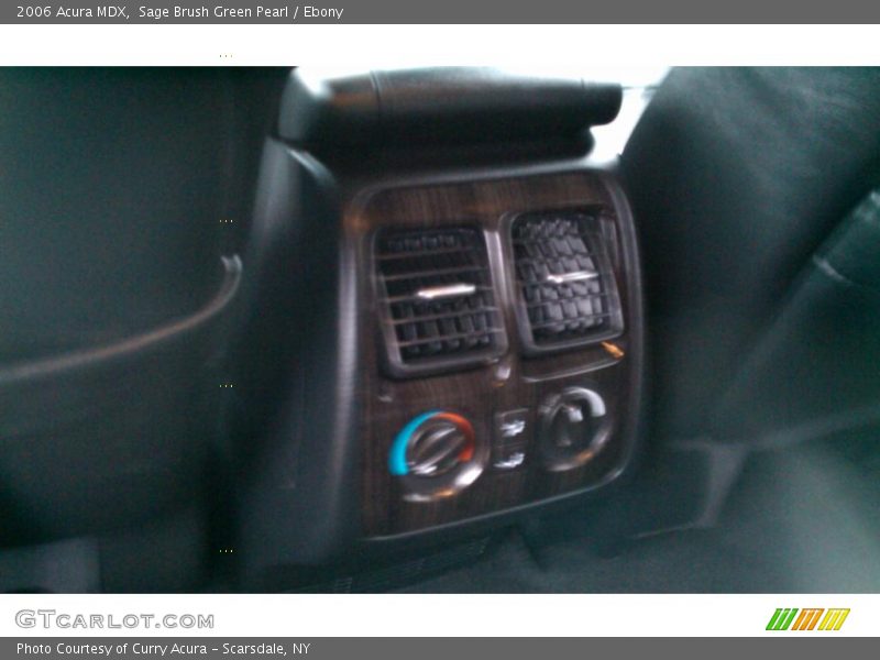 Sage Brush Green Pearl / Ebony 2006 Acura MDX