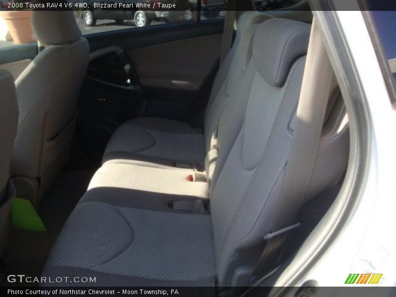 Blizzard Pearl White / Taupe 2008 Toyota RAV4 V6 4WD