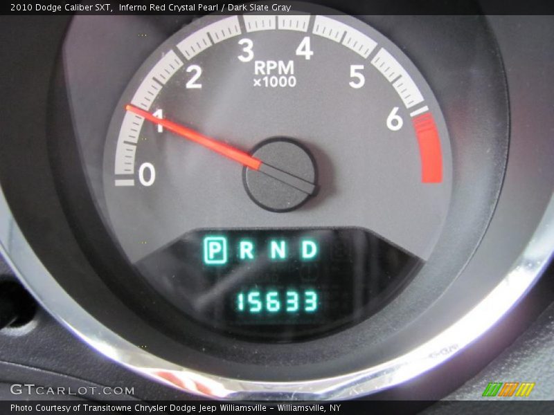 Inferno Red Crystal Pearl / Dark Slate Gray 2010 Dodge Caliber SXT